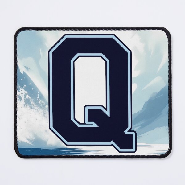 Item preview, Navy Blue Letter Q – Initial Monogram for Boys designed and sold by roxysnextgenart.