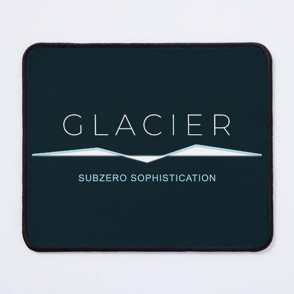 Item preview, Glacier Shimmer | Cool Blue Minimalist Art designed and sold by Mikidesign1988.