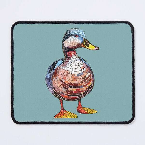 Item preview, Mosaic walking duck designed and sold by designmari.