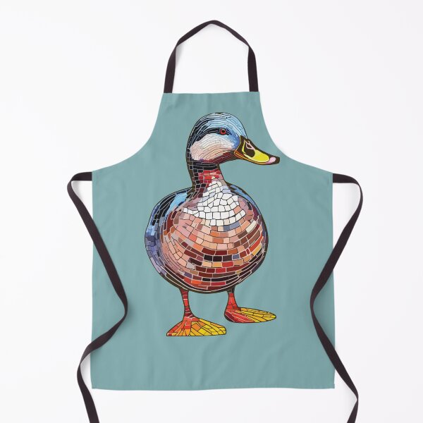 Item preview, Mosaic walking duck designed and sold by designmari.