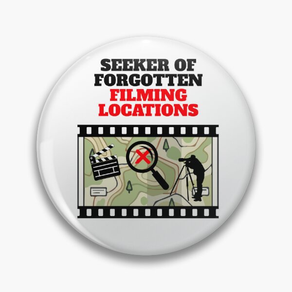 Item preview, SEEKER OF FORGOTTEN FILMING LOCATIONS – Vintage Cinema Explorer & Set-Jetting Map designed and sold by Jack Sieg.