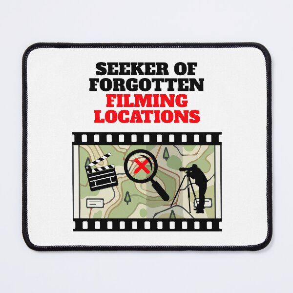 Item preview, SEEKER OF FORGOTTEN FILMING LOCATIONS – Vintage Cinema Explorer & Set-Jetting Map designed and sold by Jack Sieg.