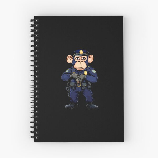 Item preview, Chimpanzee police officer / police monkey designed and sold by Soulskier.