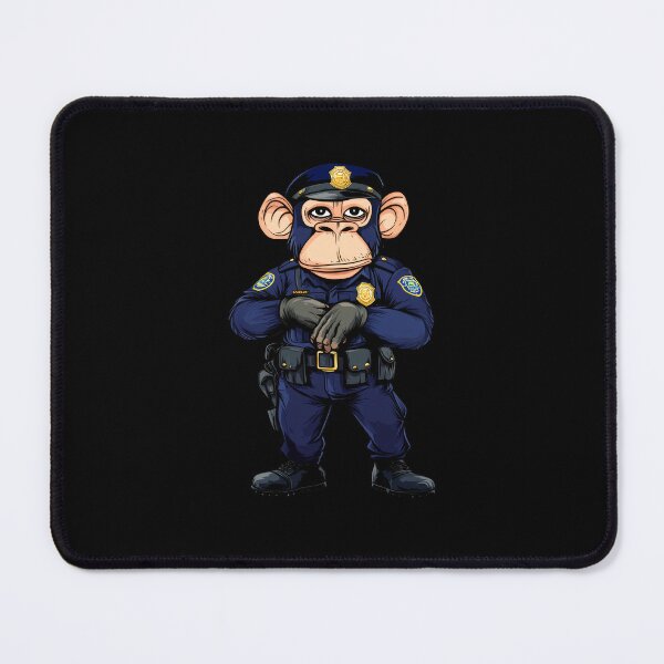 Item preview, Chimpanzee police officer / police monkey designed and sold by Soulskier.