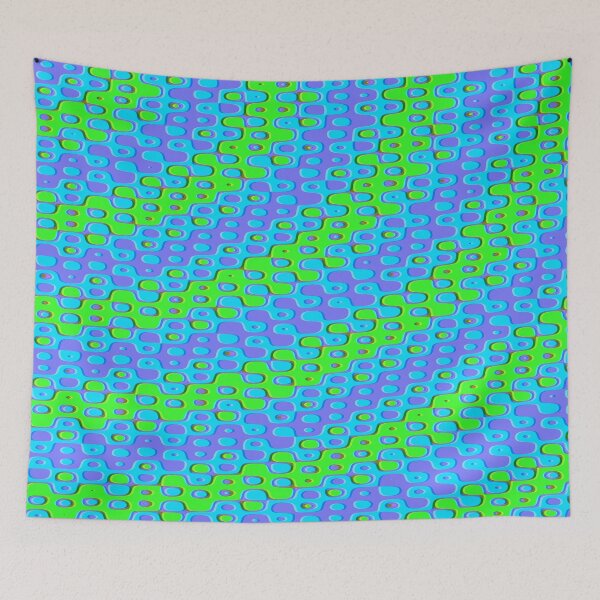 Item preview, Quantum Physics Geometric Pattern Design  designed and sold by Codingart9.