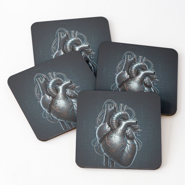 Item preview, Futuristic Biomechanical heart  designed and sold by starwanderer7.