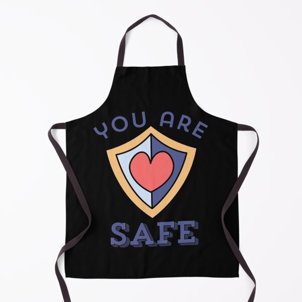 Item preview, You Are Safe – Emotional Safety Love Design with Heart Shield designed and sold by HubCreates.