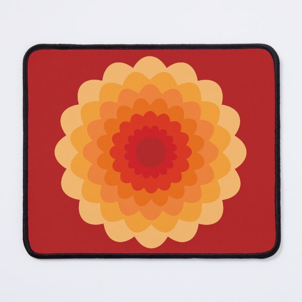 Item preview, Ember Bloom Abstract Sunburst Flower designed and sold by Laanas55.
