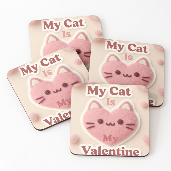 Item preview, My cat is my valentine designed and sold by PTB Art Design.