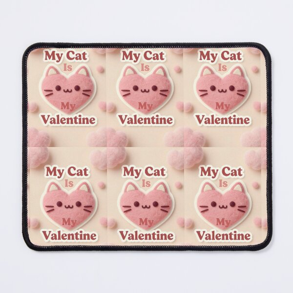 Item preview, My cat is my valentine designed and sold by PTB Art Design.