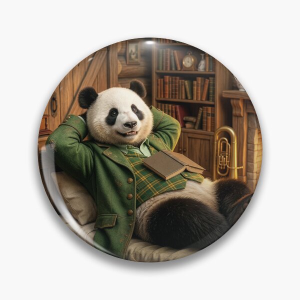 Item preview, Panda in His Cozy Den designed and sold by Tridentulus.