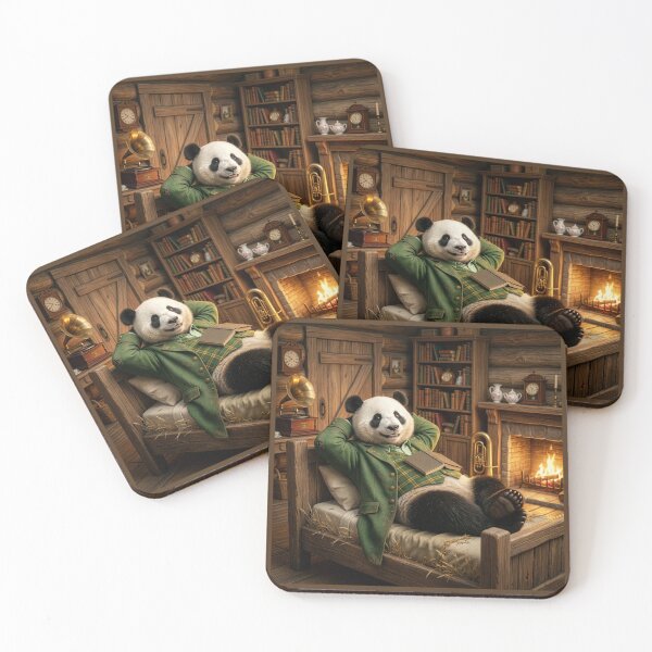Item preview, Panda in His Cozy Den designed and sold by Tridentulus.