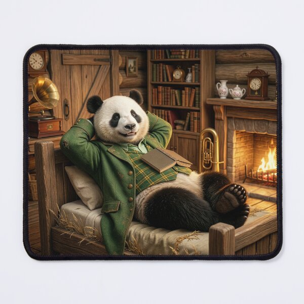 Item preview, Panda in His Cozy Den designed and sold by Tridentulus.