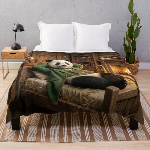 Item preview, Panda in His Cozy Den designed and sold by Tridentulus.