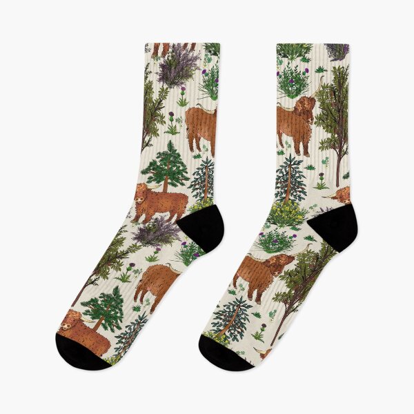 Item preview, Highland Cows in the Scottish Highlands designed and sold by IrishVikingDesigns.