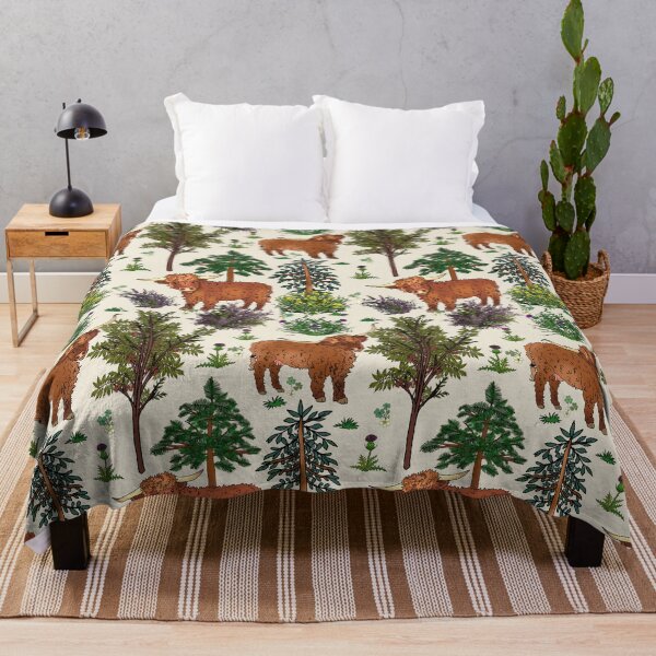 Item preview, Highland Cows in the Scottish Highlands designed and sold by IrishVikingDesigns.