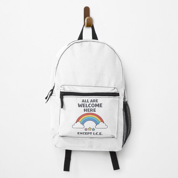 Item preview, All Are Welcome Here Except I.C.E. Immigration Rights Social Justice Progressive Activist designed and sold by SofenArt.