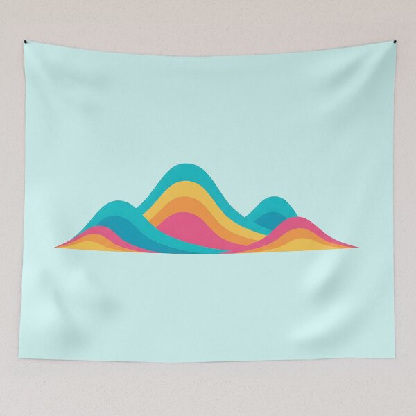 Item preview, Mountains in layers of color designed and sold by LMDIGITAL6.