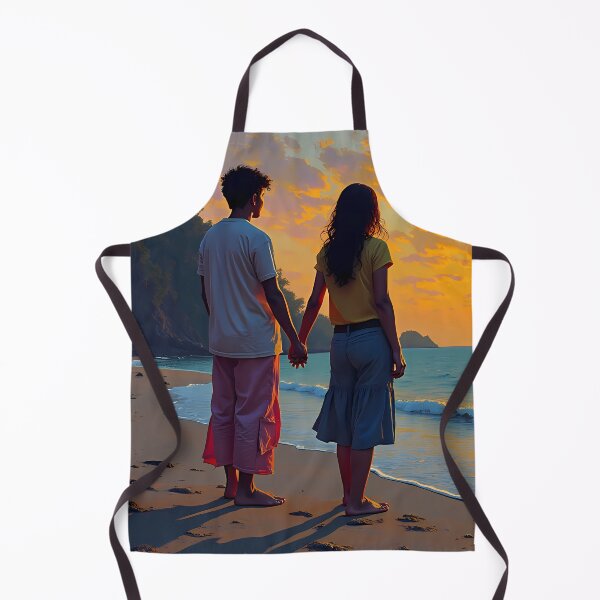 Item preview, Christian Couple at Sunset - Cross and the Sea designed and sold by Pastor Reeves Studio.