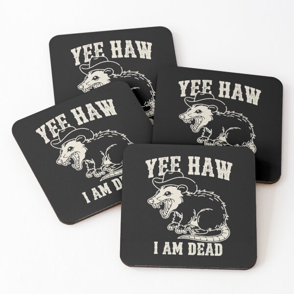 Item preview, Screaming Opossum Cowboy designed and sold by SignumShop.