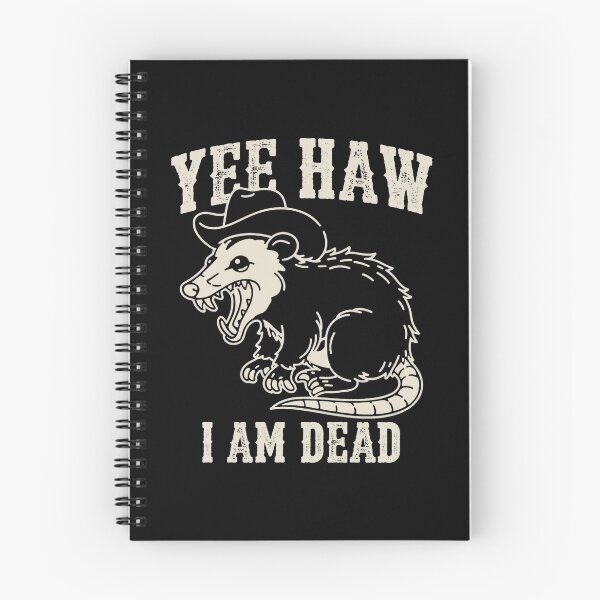 Item preview, Screaming Opossum Cowboy designed and sold by SignumShop.