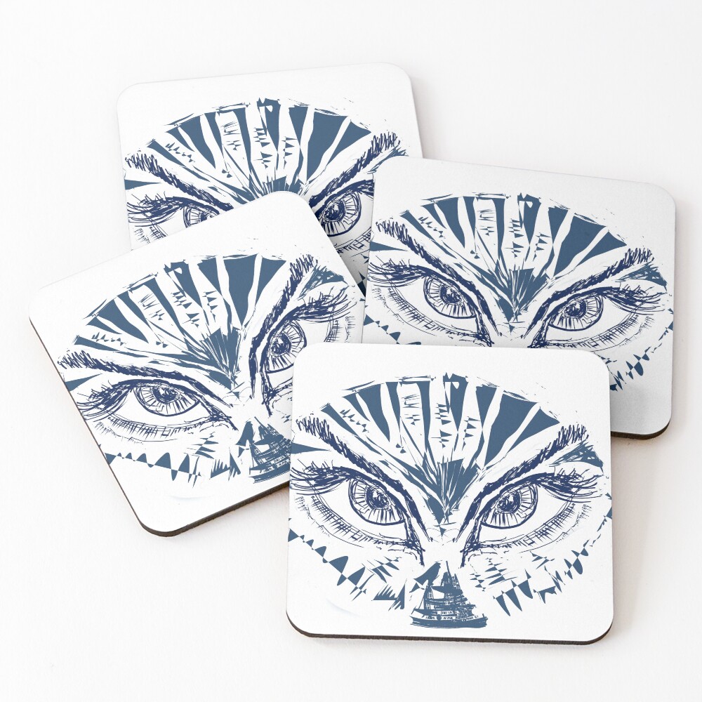 Item preview, Coasters (Set of 4) designed and sold by GregorProjector.