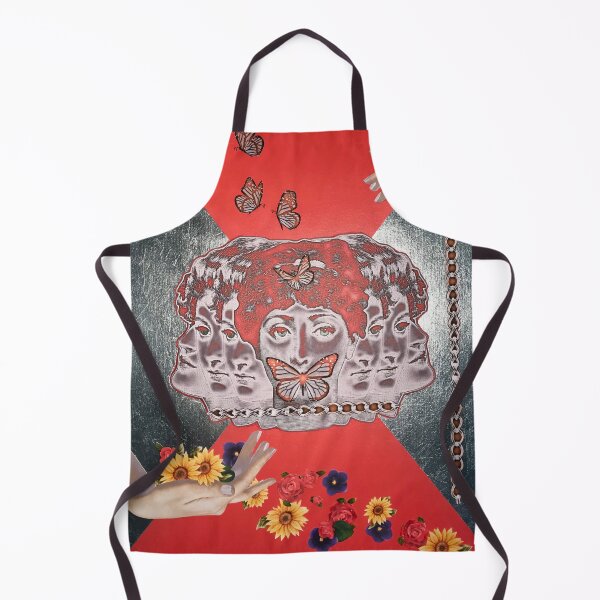 Item preview, Butterfly Flower Face Collage designed and sold by Charlene Lanzel.