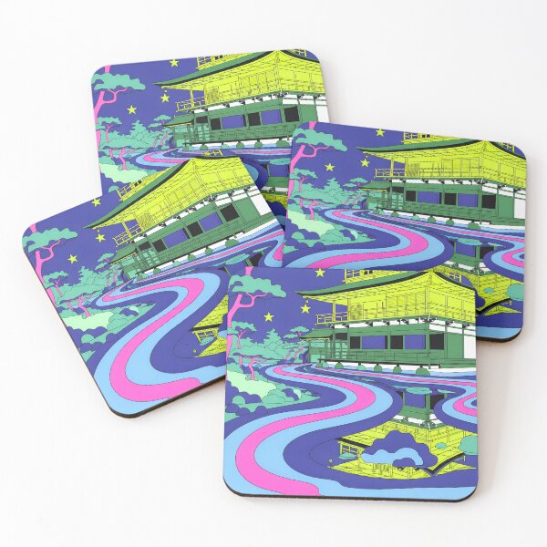 Item preview, Kinkaku-Ji Kyoto Temple of the Golden Pavilion Groovy designed and sold by bearslover.