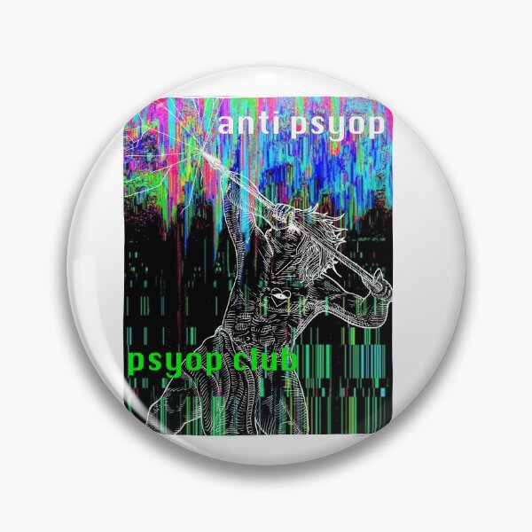 Item preview, Anti-Psyop Psyop-Club designed and sold by Invisigoth's Illustrations.