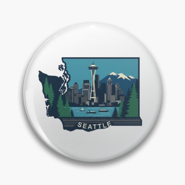 Artikelvorschau, Seattle entworfen und verkauft von JonysCreativeDesigns.