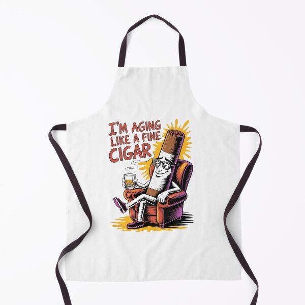 Item preview, I'm Aging Like A Fine Cigar Funny Fathers Day Dad Idea Adult T-Shirt designed and sold by Martysstore.
