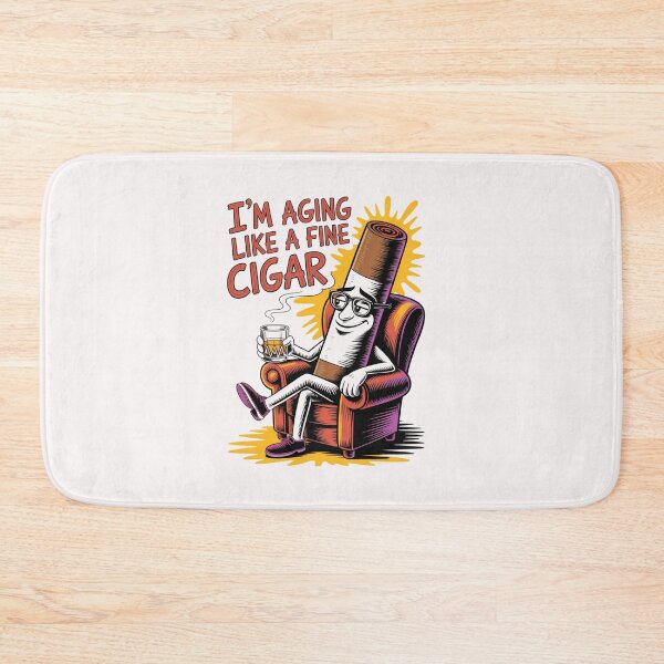 Item preview,  I'm Aging Like A Fine Cigar Funny Fathers Day Dad Idea Adult T-Shirt designed and sold by Martysstore.