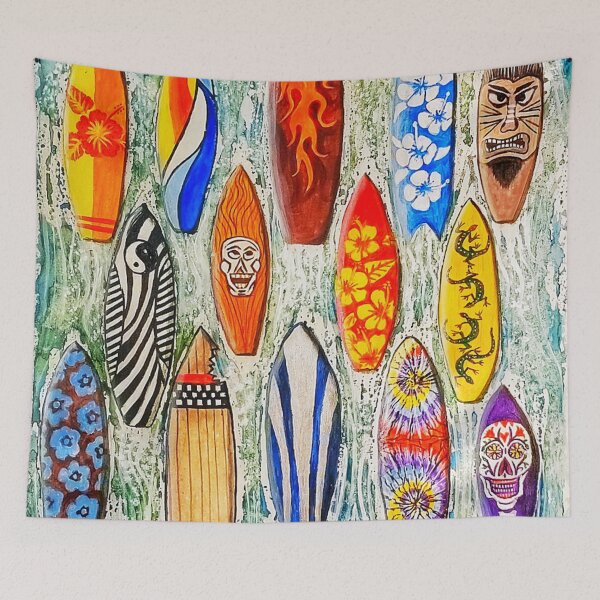 Item preview, Surfboard Extravaganza  designed and sold by Matt Starr Fine Art .