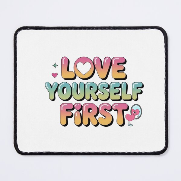 Item preview, Love Yourself First | Self Love Mindset T-Shirt designed and sold by RALYSHOP.