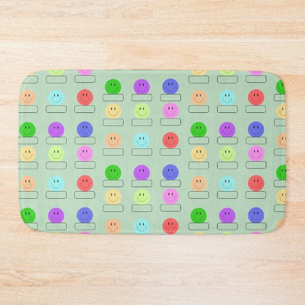Item preview, Smiles Colorful Name Tags Labels Stickers Prints Posters Wall Art Magnet Home Coffee Cup Decoration TShirt Stationary Notebook Magnet Hat Kitchen Work School Office Redbubble Shop designed and sold by Saritas Boutique Shop.