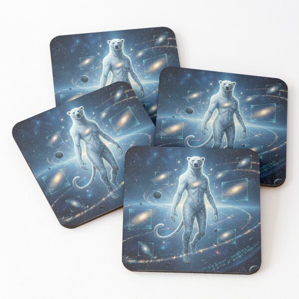 Item preview, Cosmic Polar Bear - Sagan designed and sold by Cosmic Zoo.
