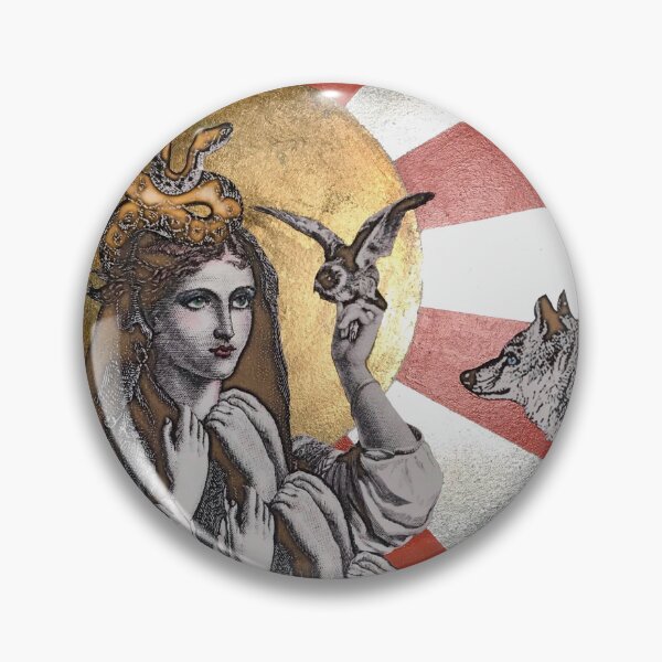 Item preview, Lady Sorrow Sun Collage designed and sold by Charlene Lanzel.