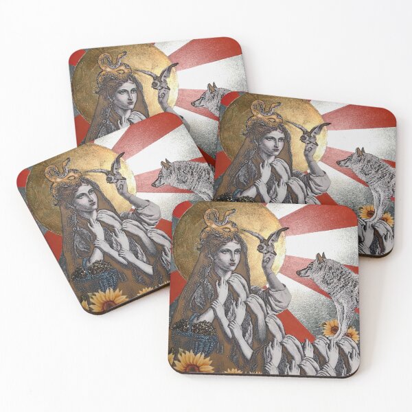 Item preview, Lady Sorrow Sun Collage designed and sold by Charlene Lanzel.
