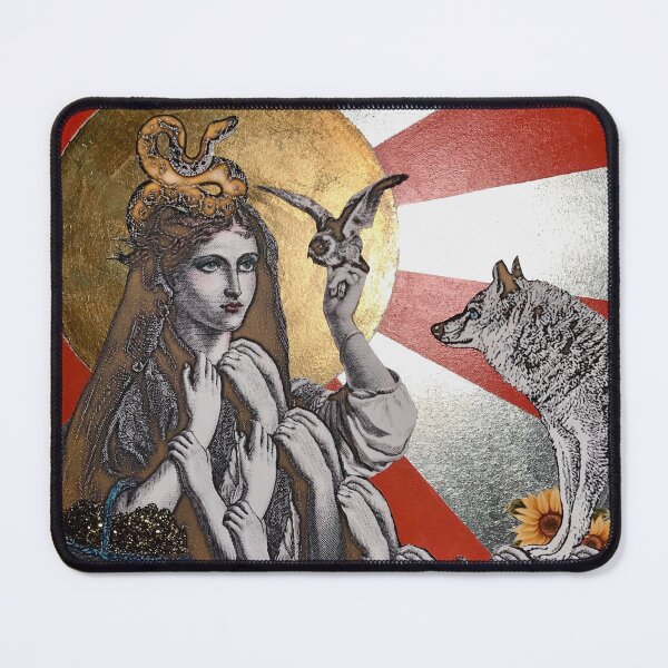 Item preview, Lady Sorrow Sun Collage designed and sold by Charlene Lanzel.