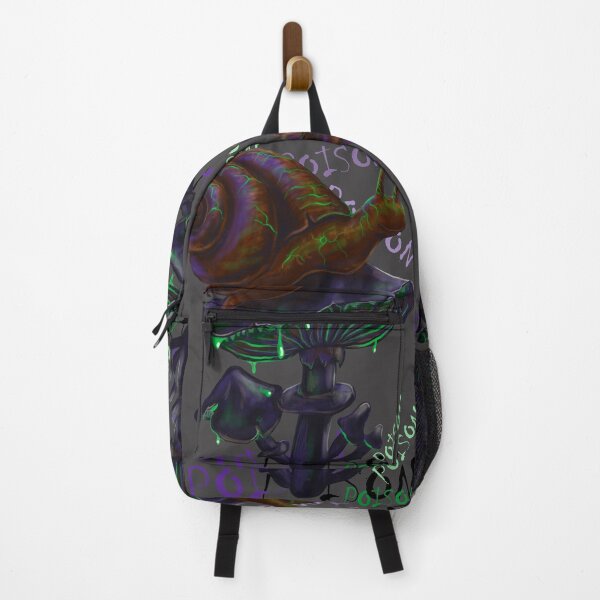 Item preview, Neon Magic Snail on Psychedelic Glowing Mushroom designed and sold by VitalusDesignArtV.