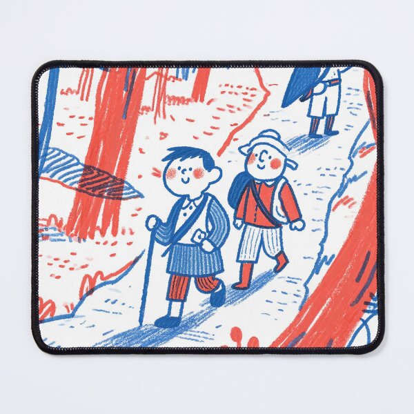 Item preview, Whimsical Forest Hiking Adventure with Scout Bird designed and sold by zzz888.