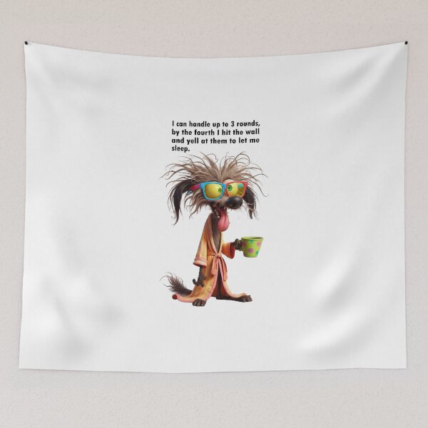 Item preview, the crazy dog designed and sold by GraphicStyleX.