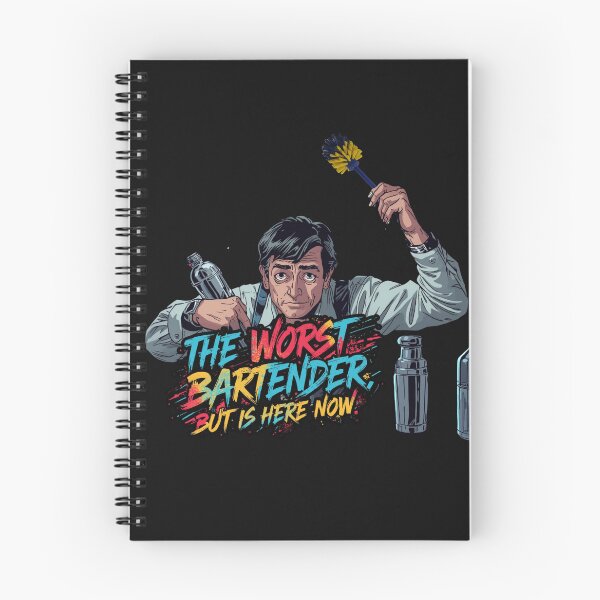 Item preview, The Worst Bartender, But is here now. Retro style designed and sold by Mosogoloso.