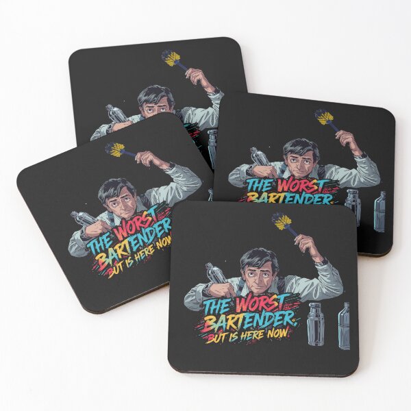 Item preview, The Worst Bartender, But is here now. Retro style designed and sold by Mosogoloso.