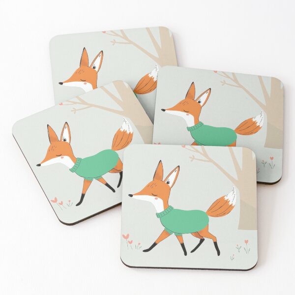 Item preview, Fox in Sweater Illustration | Fox Art designed and sold by UnhingedBird.
