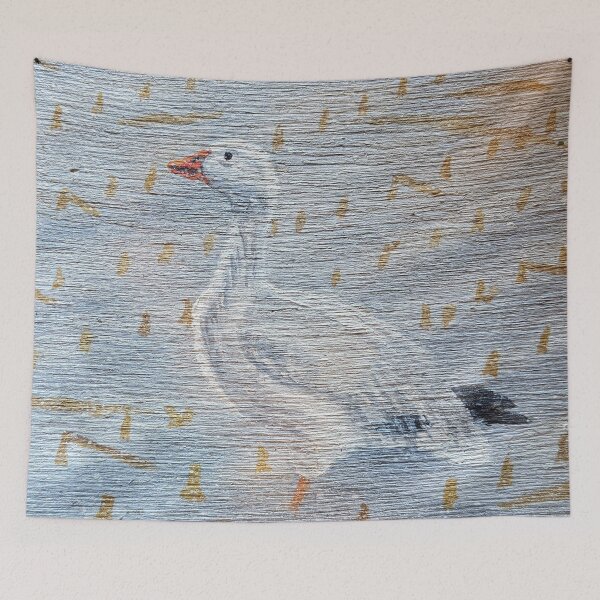 Item preview, Snow Goose in the Cornfield  designed and sold by Matt Starr Fine Art .