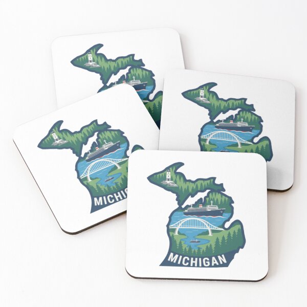 Item preview, Michigan designed and sold by JonysCreativeDesigns.