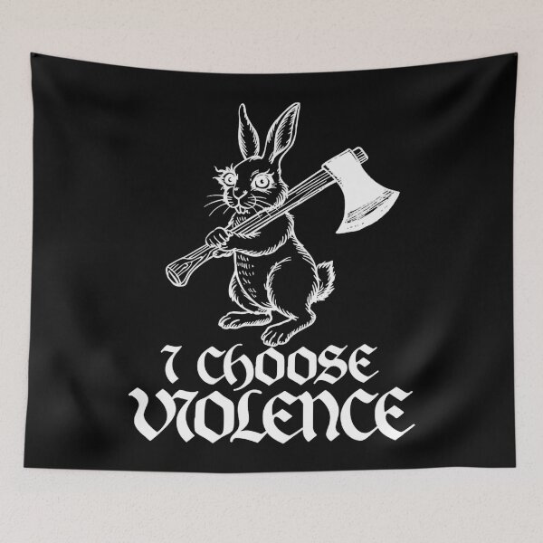 Item preview, I CHOOSE VIOLENCE designed and sold by SignumShop.
