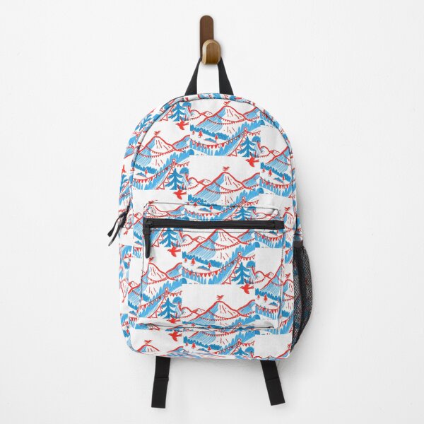 Item preview, Whimsical Mountain Festival with Red Birds designed and sold by zzz888.