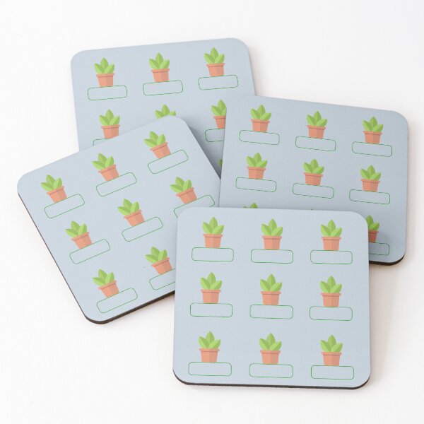 Item preview, Plants Green Name Tags Labels Stickers Prints Posters Wall Art Magnet Home Coffee Cup Decoration TShirt Stationary Notebook Magnet Hat Kitchen Work School Office Redbubble Shop designed and sold by Saritas Boutique Shop.
